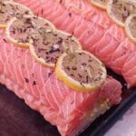 Rôti saumon-Cabillaud farci